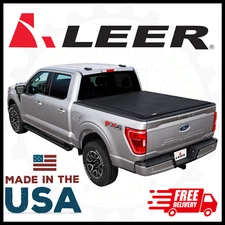 Leer Soft Rolling Tonneau Cover | For 2015-2024 Ford F-150 | 6ft 6in Beds