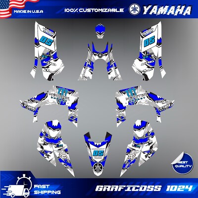 Yamaha YFZ 450R 450X Graphics kit 2014 2016 2018 to 2026 decals stickers ATV UTV