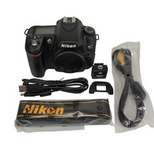 NIKON Bundle: D-80 Camera Body, AS-15 Sync Terminal Adapter, Cords, Parts, Strap