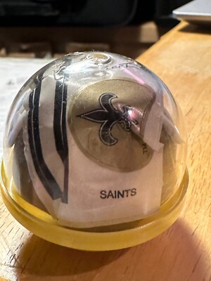 NEW ORLEANS SAINTS NFL MINI MICRO HELMET GUMBALL VENDING MACHINE ...