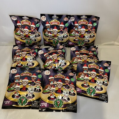 Elf on the Shelf / Elf Pets Animated Specials Mini Figures Lot of 9 Sealed Packs