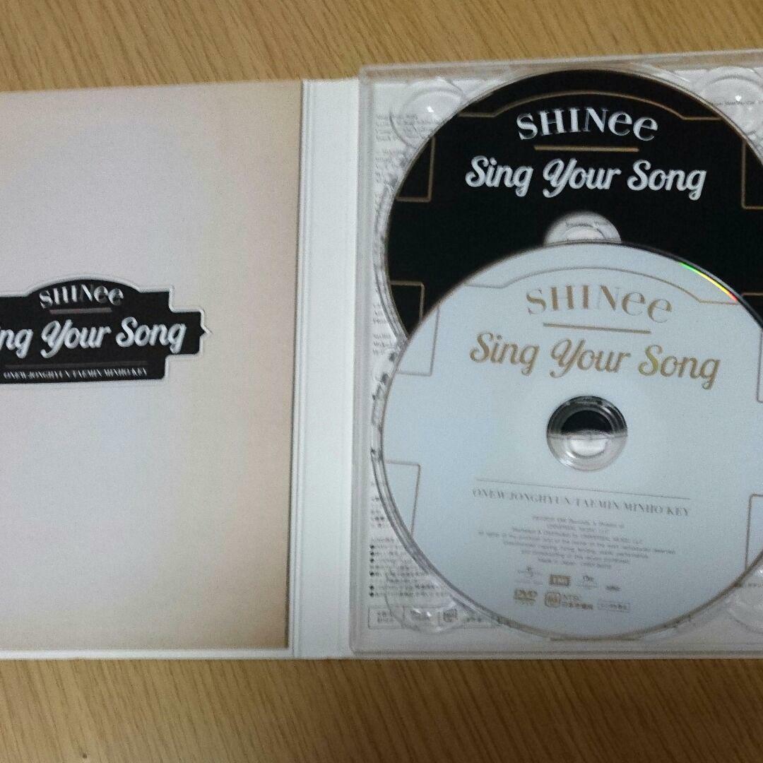 SHINee Sing Your Song CD + DVD First imited Edition | eBay