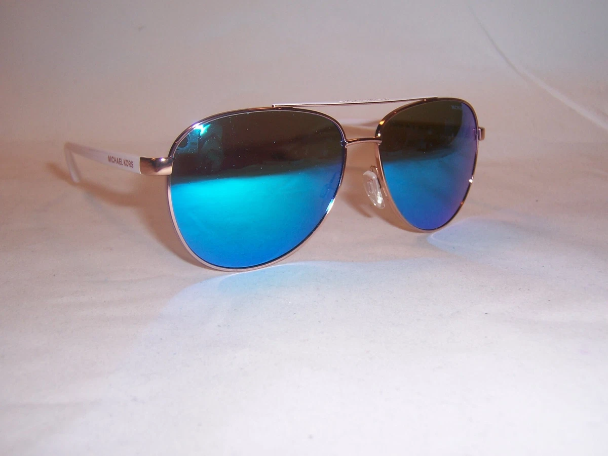 Michael kors sunglasses blue clearance mirror