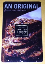 CORNER BAKERY CAFE "YUMMY BREAD" GIFT CARD NO VALUE COLLECTIBLE NEW