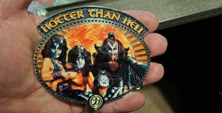 Hotter than Hell Belt Buckle Numbered