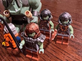 LEGO Castle Fantasy Era Troll Warship 7048 In 2008 Used Figures Only From Japan-