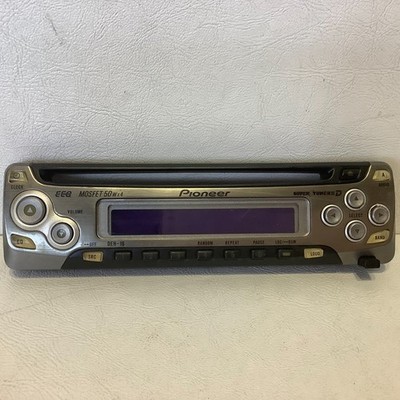 Pioneer Premier Car Stereo Faceplate ONLY MOSFET 50Wx4 DEH-16 UNTESTED