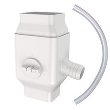 Gutter Downspout Diverter Fits for 2"x3" Standard Downspout