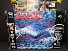 SUPER NINTENDO | KONSOLEN LEER OVP FÜR DIE SAMMLUNG + INLAY | SNES POWER STATION