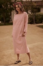 NWT FREE PEOPLE Tivoli Maxi Dress XS FIERY RED COMBO