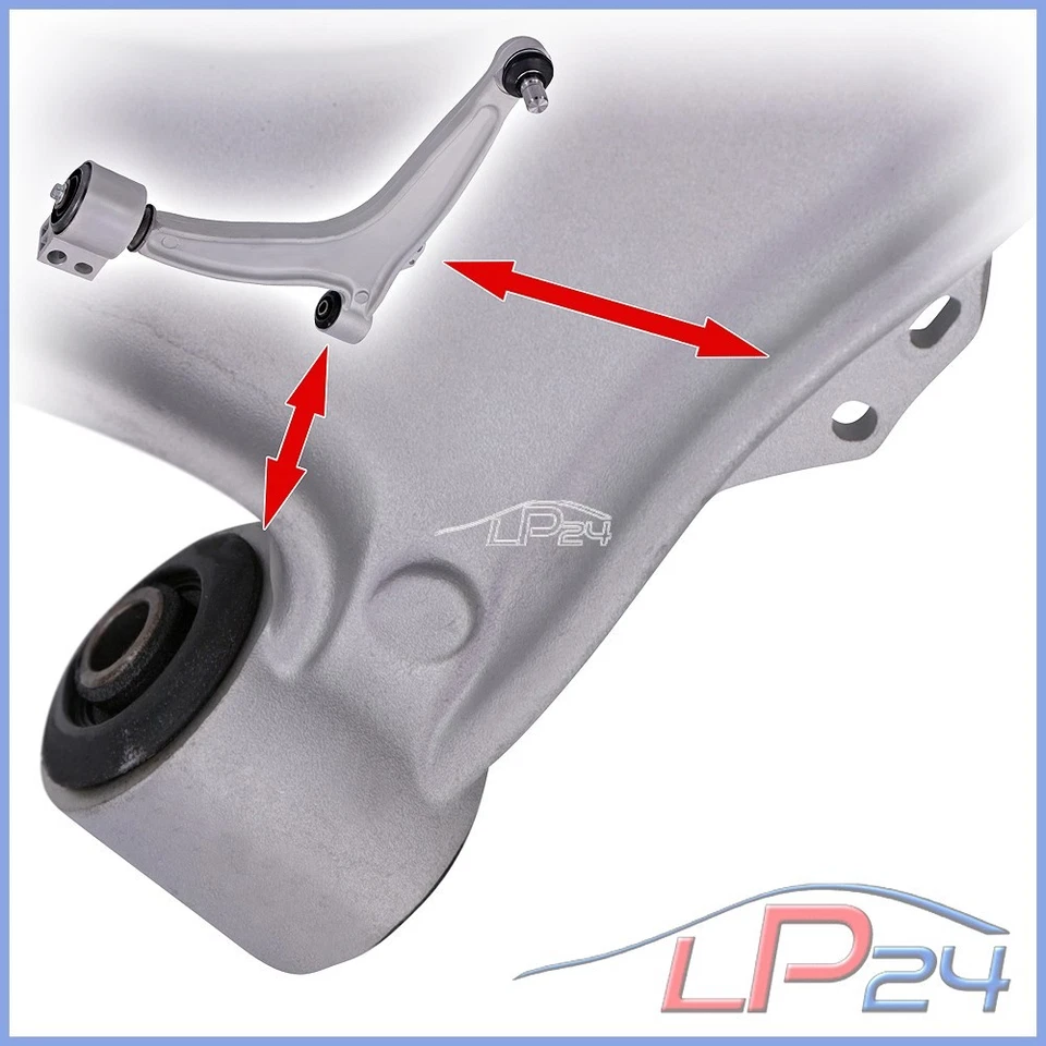 BRAS OSCILLANT TRANSVERSAL AVANT GAUCHE BAS ALUMINIUM POUR OPEL VECTRA C GTS - Photo 4/4