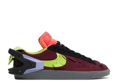Nike Acronym x Blazer Low Night Maroon Size 7 Mens DN2067-600