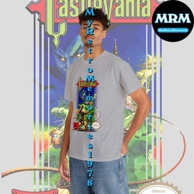 NEW ALL  3 CASTLEVANIA NES  BOX ART DESIGN T-SHIRT 2 COLORS S-5XL I , II or III