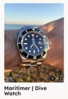 La Touraine Maritimer Men's 40mm Automatic Black Dial Date 200m Dive Watch — photo 2