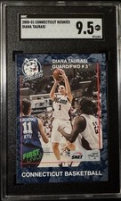 2000 Connecticut Women Diana Taurasi Rookie RC GOAT UCONN SGC 9.5 MINT+ Rare