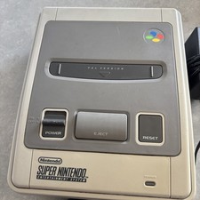 SNES Super Nintendo Console - SNSP-001A - Working - Good Condition.