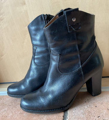 Schöne  spanische LEDER  Stiefeletten von Champa Gr.37