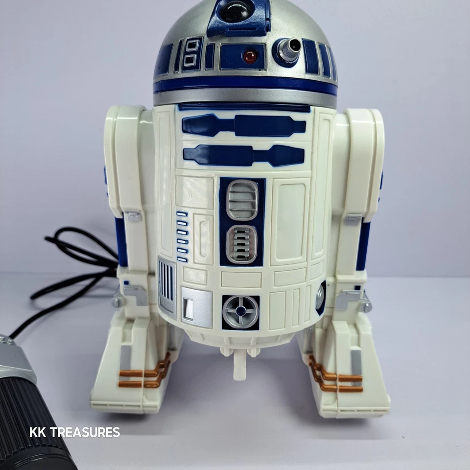 Star Wars Remote Control R2-D2 Wired Hasbro Vintage 1997 Prop Not Fully Working - Image 4 of 4