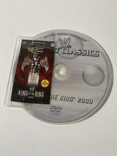WWE TAGGED CLASSICS - King Of The Ring 1999 & 2000 DVD Set Discs Only WWF - Picture 3 of 3