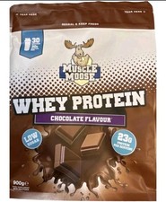 Muscle Moose Whey Protein Chocolate Flavour Low Sugar 900g 28.16 per kilo