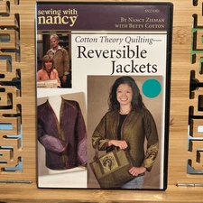 Sewing with Nancy Cotton Theory Quilting Reversible Jackets DVD