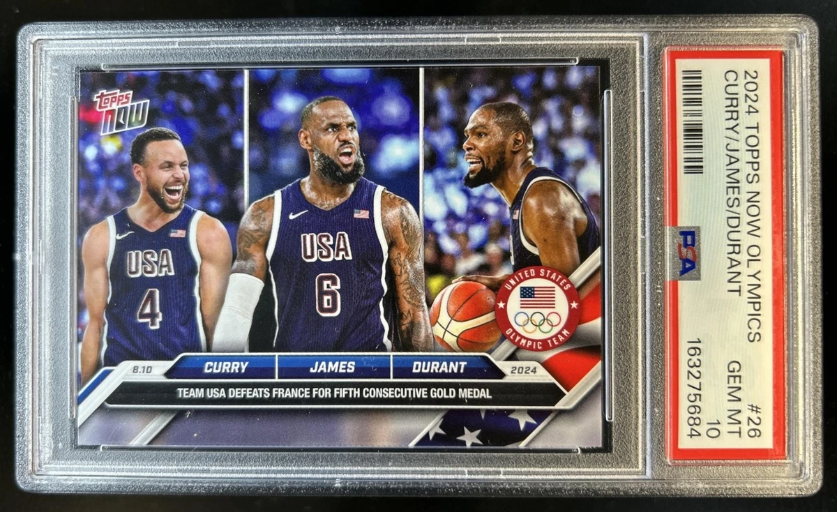 Kevin Durant Professional Sports Authenticator (PSA) Basketball