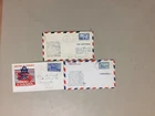 Three '40 Canada first flight covers and aviation fdc