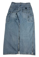 Vintage Y2K RK Brand Carpenter Baggy Wide Leg Skater Mens Size 36x32 Jnco Style