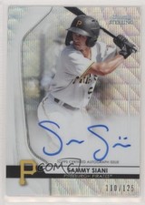 2020 Bowman Sterling Prospect Wave Refractor /125 Sammy Siani #BSPA-SS Auto 03mf