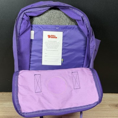 Fjallraven Save The Arctic Fox Kanken Backpack Purple Orchid