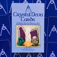 Crystal Deva Cards Deck Book Messages Cindy Watlington World Tree Press