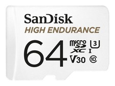 SanDisk High Endurance 64GB MicroSDXC Class 10 UHS-I 100 SDSQQNR-064G-GN6IA