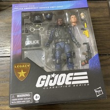 NEW G.I. Joe Classified Series Legacy Collection  Police Emergency Service Unit