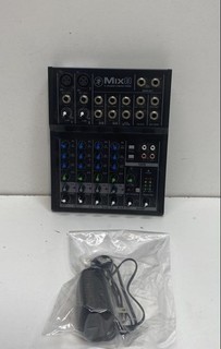 Mackie Mix8 8 Channel Compact Audio Mixer with Power Supply Black