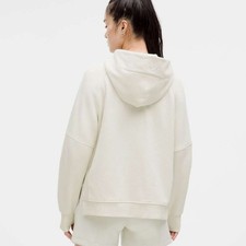 Size XS/S, Bone, Lululemon Scuba Oversized Side-Slit Hoodie