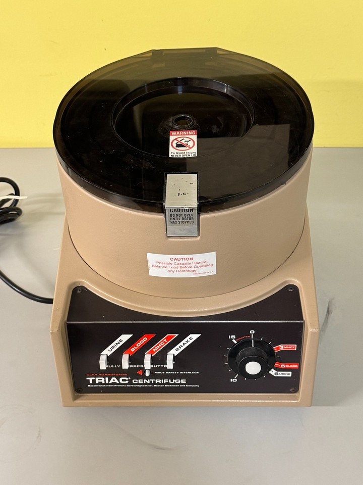 Clay Adams Triac Centrifuge - MHCT, Blood, Urine - Refurbished | eBay