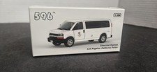 1:64 596 Chevy Express White Van Diecast Model - Alloy Detailed Collectible