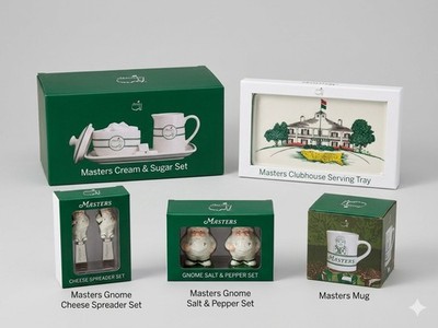   The Ultimate 2026 Masters ''Augusta Brunch'' Hostess Set - NIB