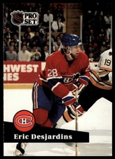 1991-92 Pro Set #118 Eric Desjardins