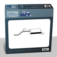 Auspuff Endtopf FüR Fiat Grande Punto Punto + Evo
