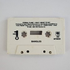 Bangles Eternal Flame What I Meant to Say Single Cassette Tape Only No Case 1989