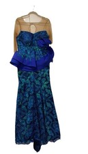 African Fashion Dress, Party Lace Gown for Women/Wedding, Nigerian Dress, UK M-L