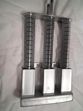 3 Bar Chinese Wok Cooker Burner Commercial Range Natural Gas BBQ Heavy Duty