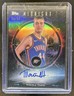 2025-26 Topps Midnight Nikola Topic Oil Marks Summer Solstice Auto #/50 Thunder