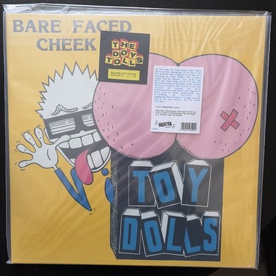 Toy Dolls Bare Faced Cheek Radiation Records Yellow Vinyl