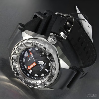 Citizen Promaster Marine Automatik Herrenuhr NB6004-08E Schwarz
