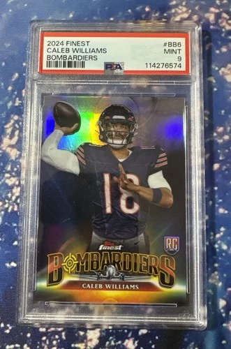 2024 Topps Finest - Bombardiers Caleb Williams #BB-6 (RC) Case Hit SSP  BEARS ￼