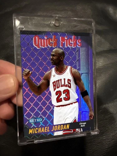 New! Michael Jordan fan made card "quick picks" /150