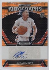 2024 Panini Prizm Draft Picks Orange Pulsar /49 Judah Mintz #DPA-JMZ Auto 10yl