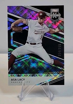 2020 Panini Elite Extra Edition - Asa Lacy #4 Prime Numbers A /215 (RC)